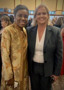 Angela Costello and Lt Governor Winsome Earle-Sears of Virginia
