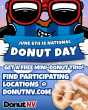 Celebrate National Donut Day with DonutNV: Free Mini Donut Trio on June 6