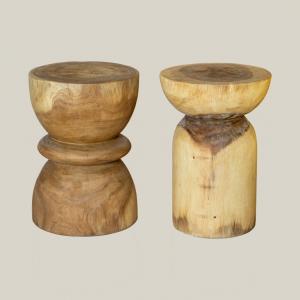 Boho Wooden Side Table Lea and Emilly