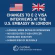 E-2 Visa Applicants on New Interview Challenges at U.S. Embassy in London