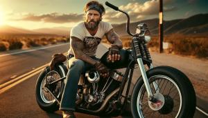 FEAR-NONE biker poster