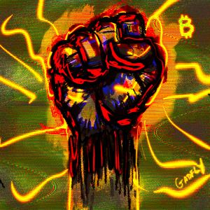 Witness the uprising: F!3T of CH403 by Sir Gadfly—a raw, unyielding force crashing into the hallowed GAMMA Prints series.