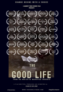 Award Winning Film Poster with multiple Laurels displaying Film Festival Recognitions
