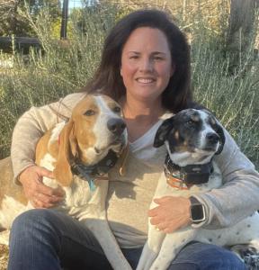 Dr. Meredith Somerset, at her practice of in home pet euthanasia in Columbia, SC and surrounding areas.