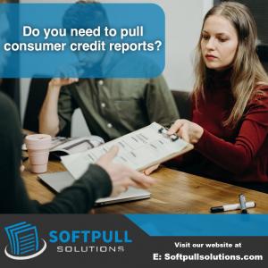 Soft Pull Solutions Consumer Credit Checks