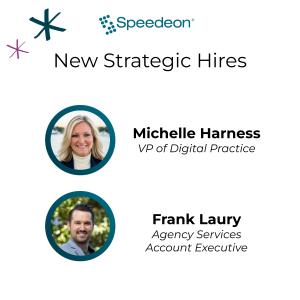 Michelle Harness and Frank Laury - New Hires at Speedeon Data