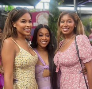 Linda Jasmine Walker(Reality TV Personality), Trina (Rapper),and Anneleah (Reggaeton Singer) seen at the Diamond Doll's Foundation Motherhood & Mimosa "She is Everything "