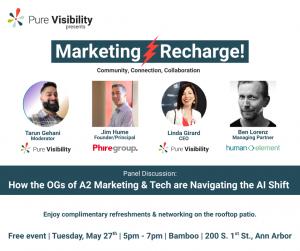 Marketing Recharge! May 27th event