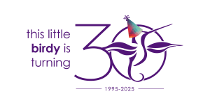 Hummingbird 30th Logo
