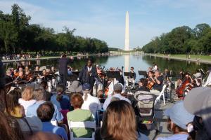 Opera Italiana is in the Air, a unique outdoor global concert series, returns to the Lincoln Memorial Reflecting Pool with Opera Unbound: A Sunset Serenade on Sunday, June 15 at 6:30 PM Opera Italiana is in the Air