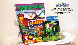 Coloring Book of the Month Club, from the worlds original Coloring Book website ColoringBook.com