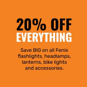 Fenix Lighting 20% Off Sitewide
