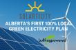 Solartility and Bullfrog Power launch Alberta’s first 100% local green electricity plan