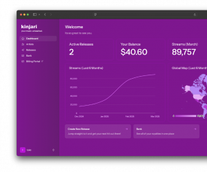 Kinjari dashboard