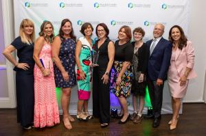 Resource Depot Team - L-R - Chelsea Reed, Alyssa Freeman, Eva Greene, Chelsea Odum, Jennifer O'Brien, Andrea Trainor, Cora Quinlan, Stewart Auville, Christina Lambert