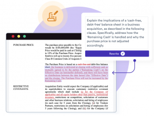 Legal AI Explanation of Contract
