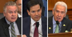 Secretary of State Marco Rubio told House Foreign Affairs Committee members this week that the United States is actively working to prevent an Azerbaijani invasion of Armenia, responding to bipartisan calls from Representatives Jim Costa (D-CA) and Chris Smith (R-NJ) to enforce Section 907 restrictions on U Representative Chris Smith (R-NJ), Secretary of State Marco Rubio, Representative Jim Costa (D-CA)