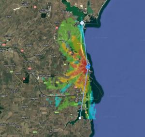 SLNN Mesh Network in Constanța, Romania (map)