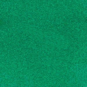A shiny green 12x12 inch cardstock sheet with glitter, made by American Crafts, perfect for crafts and decorations.