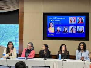 Congressional Briefing panels of experts in business, research, investment and clinical care explain those conditions that solely, disproportionately and/or differently impact the health of women from head to toe over the lifespan.