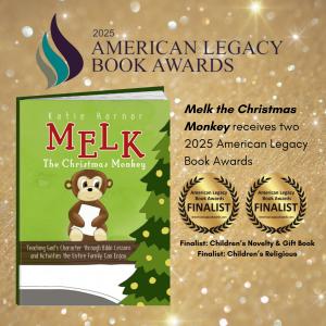 Melk the Christmas Monkey by Katie Hornor wins 2025 ALBA Award