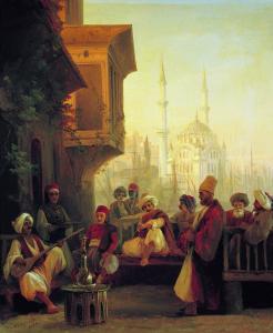Turkish coffeehouse