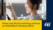 Integrated matching filters now available for STM32WL33 long-range wireless microcontrollers