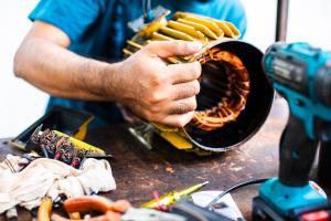 Industrial equipment repair