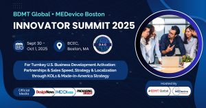 BDMT Global + MEDevice Boston INNOVATOR SUMMIT 2025 | Sept 30 - Oct 1, 2025 | BCEC, Boston, MA | Digitization, Automation, Collaboration - DAC - Global Bridge Series | For Turnkey U.S. Business Development Activation: Partnerships & Sales Speed, Strategy