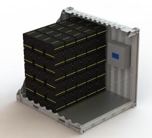 Battery in Conatainer