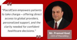 PlacidCare empowers patient