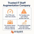 Acquaint Softtech: The Trusted IT Staff Augmentation Partner for CTOs and Founders
