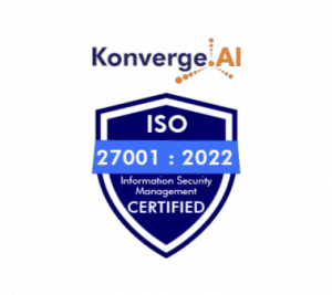 Konverge AI ISO 27001: 2022 Certification