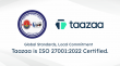 Taazaa Inc. Secures ISO 27001:2022 Certification, Reinforcing Commitment to Data Security for Clients