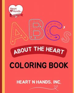 Heart N Hands, a nonprofit dedicated to heart health education and disease prevention for girls is proud to announce the release of its new heart health educational coloring book, ABC’s About the Heart: A Fun & Educational Coloring Book for Kids, an engaging and empowering resource designed to teach children and families the importance of heart health through fun and creativity Heart N Hands Essence Banks