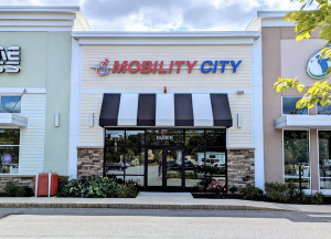 Photo of Mobility city of Worcester showroom located at 10010N Shops Way Northborough, MA 01532, TEL (508) 625-7529