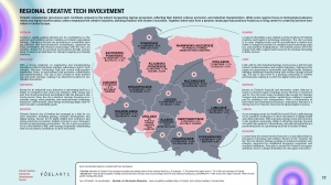 Poland Creative Tech Startups Report. Regional Envolvement