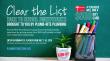 PLUMB-RITE PLUMBING LAUNCHES 'CLEAR THE LIST' SWEEPSTAKES TO SUPPORT FLATHEAD VALLEY TEACHERS