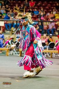 Coushatta Powwow dancer 2025