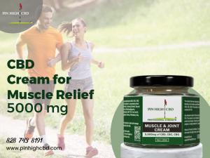  CBD Cream for Muscle Relief 5000mg
