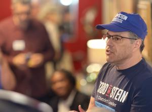Stein at his recent Fundraiser