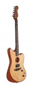  Noel Gallagher’s signed Fender Acoustasonic guitar