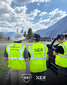 Team USI in Switzerland Training on the Xer Tech X8