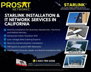 Starlink Installation Services in California