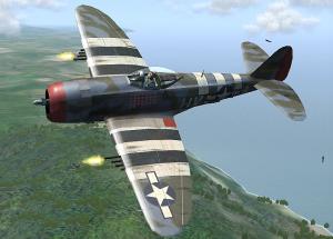 P-47 Thunderbolt in Action!