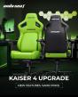 AndaSeat Introduces Cyber Green to Kaiser 4 Series: A New Chromatic Direction for Functional Design