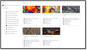 IT Classes Location on MEG Homepage