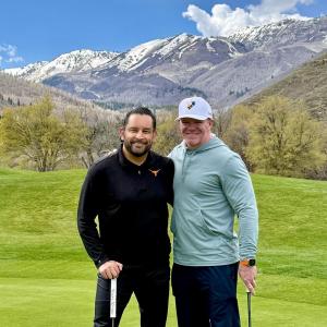 Jake Jacques, CEO of EnergyWare LLC, and Dave Anderson, Partner, representing the company’s leadership at a recent industry event.