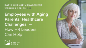Image of concerned woman - caption: In this pod-cast style, micro-webinar, Brenan German welcomes Connie Rach, an independent health insurance agent, to discuss the range of options available – outside of traditional benefits service plans – that support