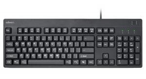 Adesso AKB-630FB-TAA keyboard with Fingerprint Reader Keyboard (TAA Compliant)